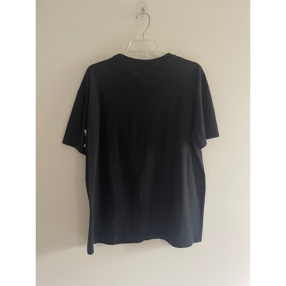 Volcom Stone Inc Mens Black Graphic T-Shirt Costa Mesa CA Large Skate Surf Tee - Picture 2 of 8